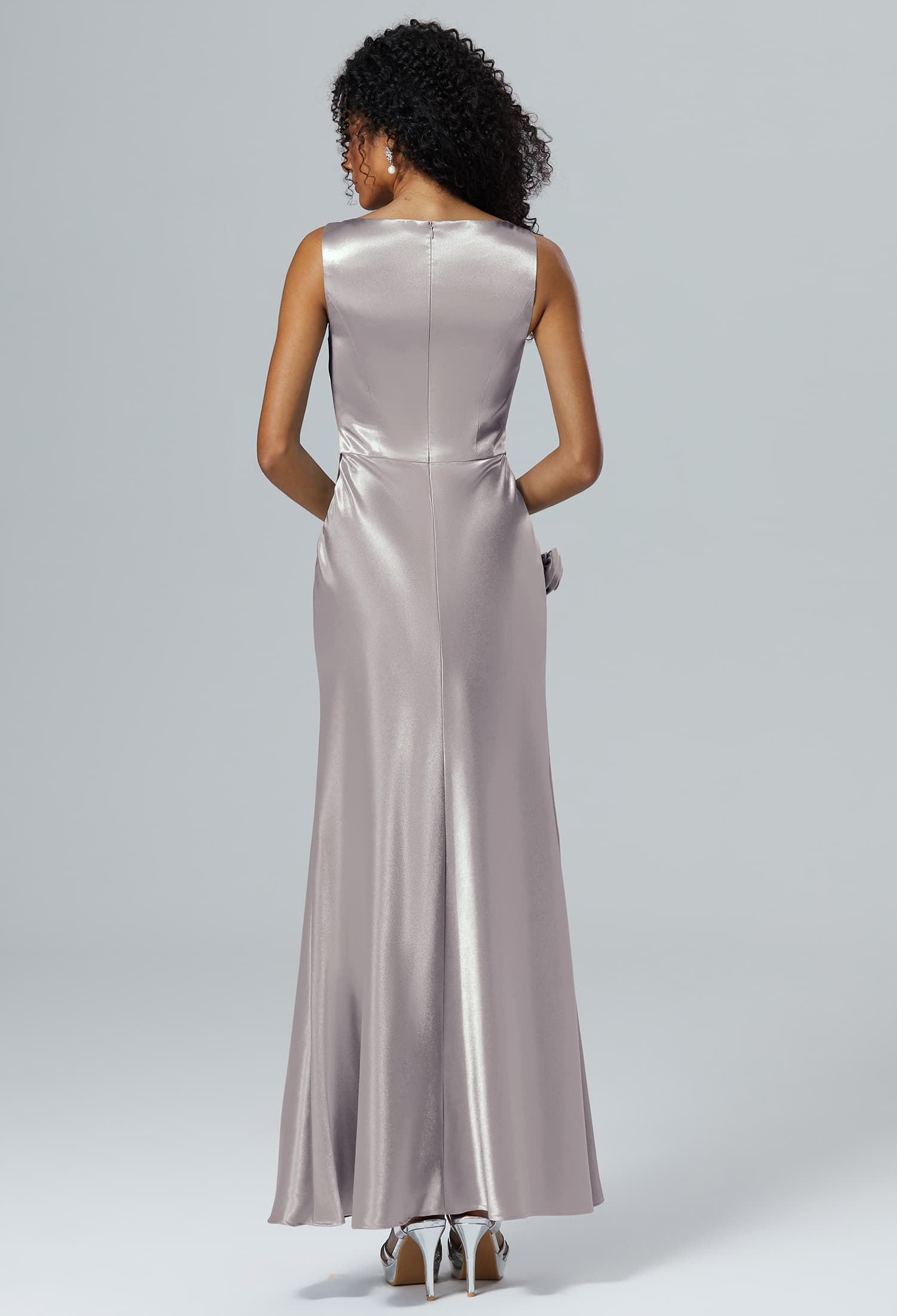 AW Tia Taupe  Wedding Guest Dresses